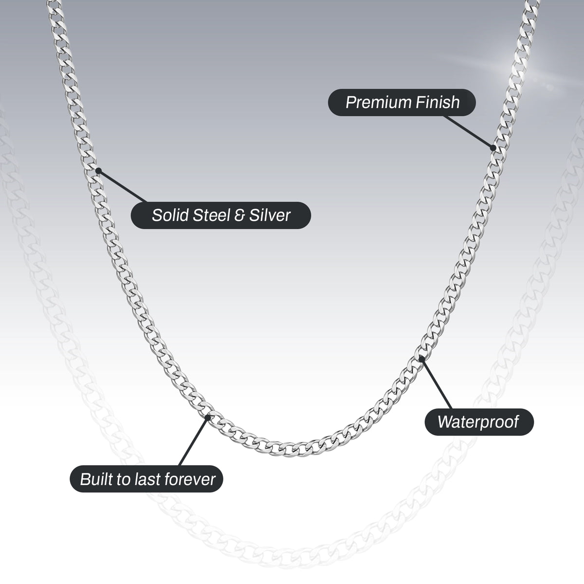 STAINLESS STEEL CURB CHAIN